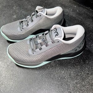 TYR Gray and Mint Trainers